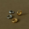 Women's Titanium Steel U Shaped Electroplated Simple Light Luxury Earrings