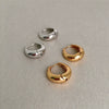 Women's Titanium Steel U Shaped Electroplated Simple Light Luxury Earrings