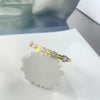 Women's Titanium Steel Zircon Bracelet Plated With 18K Gold Color Electroplated Waterproof Commuter Allmatch