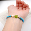 Women's Turquoise Geometric Vintage Manual Stamping Bracelet