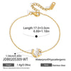 Women's Ushaped Horseshoe Anchor And Rudder Jewelry Set With Necklace Bracelet And Earrings In Plated Titanium Steel And Stainless Steel