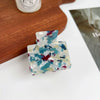 Women's Vintage Geometric Handmade Pvc Hair Grab Clip Jewelry Hair Accessories