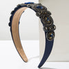 Women's Vintage Hair Hoop With Glass Drill And Diamond Design