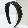 Women's Vintage Hair Hoop With Glass Drill And Diamond Design