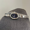 Women's Vintage Medieval Style Ovalshaped Metal Strap Stainless Steel Buckle Watch