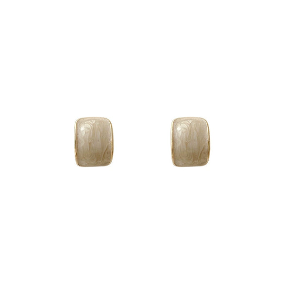 Women's Vintage Pearl Earrings With 925 Silver Needles Alloy Material Geometric Heart Bow Star Shape Electroplating