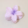 Women's Vintage Style Plumeria Flower Hair Clip Ps Material Baking Paint Process