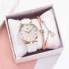 Women's Watch Alloy Case Imitation Leather Strap Round Dial Leisure Style Sunflower Design Quartz