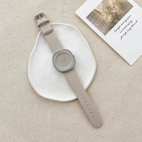 Women's Watch Alloy Skin Stainless Steel Round Japanese Style Minimalist