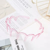 Women's Wavy Headband Pc Material Baking Paint Process