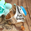 Women's Zinc Alloy Geometric Oval Retro Bohemian Style Ring With Electroplating And Turquoise