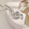 Women's Zodiac Dragon Pendant Necklace Zinc Alloy Ochain Electroplating Simple Geometric Style