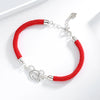 Women's Zodiac Mouse S925 Sterling Silver Electroplated Bracelet Jewelry