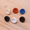 Wooden Earring Holder Cartoon Style Round Pattern Electroplated Diy Jewelry Accessories