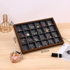 Wooden Jewelry Black Walnut Ring Earrings Necklace Pendant Jewelry Storage Plate High Sense Style Splicing Process
