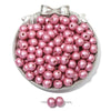 Wooden Round Beads Retro Style Spray Painted Handmade Diy Jewelry Accessories For Bracelet And Mobile Phone Chain
