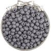 Wooden Round Beads Retro Style Spray Painted Handmade Diy Jewelry Accessories For Bracelet And Mobile Phone Chain