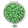 Wooden Round Beads Retro Style Spray Painted Handmade Diy Jewelry Accessories For Bracelet And Mobile Phone Chain