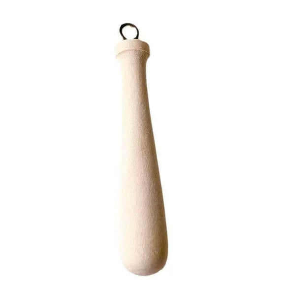 Wooden Simulation Baseball Stick Pendant Jewelry Keychain Material