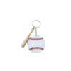 Wooden Simulation Baseball Stick Pendant Jewelry Keychain Material