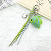 Wool Crocheted Little Fish Mobile Phone Pendant And Bag Decoration Hanging Chain Purely Handmade Jewelry With Marine Life Pattern