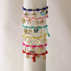 Woven Bracelets Cord Material Shells Turtles Crabs Love Geometric Electroplating Style Women's