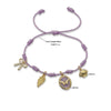 Woven Bracelets Cord Material Shells Turtles Crabs Love Geometric Electroplating Style Women's