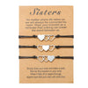 Woven Friendship Bracelet Titanium Steel Geometric Style