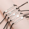 Woven Friendship Bracelet Titanium Steel Geometric Style