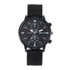 Woven Quartz And Digital Sports Watch For Men And Boys Nylon And Canvas Strap Alloy Case Round Dial