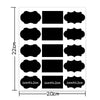 Writable Removable Pvc Waterproof Blackboard Paste Label Sticker