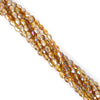 4X6mm Straight Hole Cut Glass Drop Beads Diy Jewelry Beading Accessories Loose Beads Wholesale