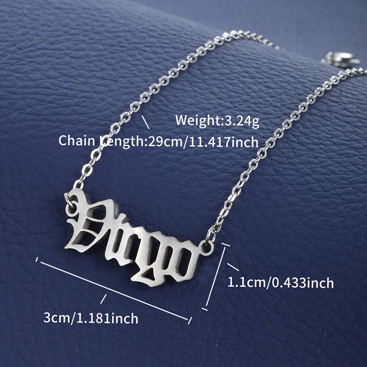 XUPING Simple Style Constellation 304 Stainless Steel Women'S Anklet