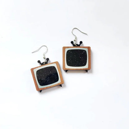 Y2k Square Arylic Women'S Drop Earrings