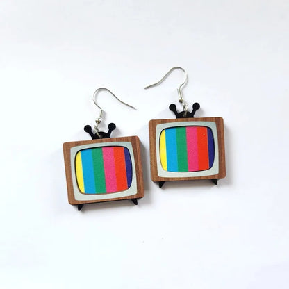 Y2k Square Arylic Women'S Drop Earrings