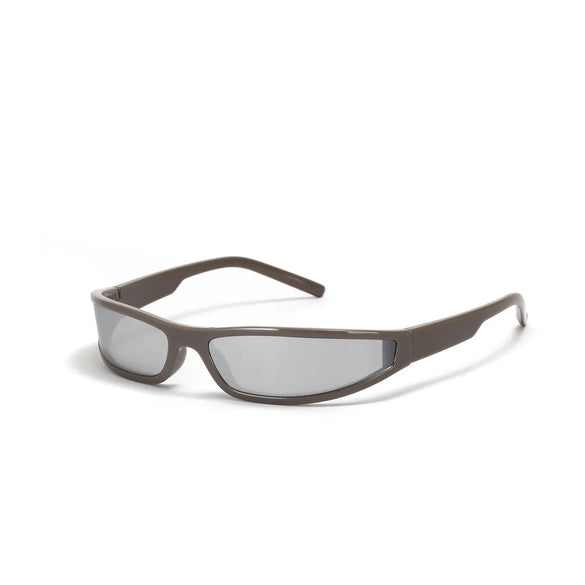 Y2k Streetwear Geometric Ac Square Full Frame Glasses