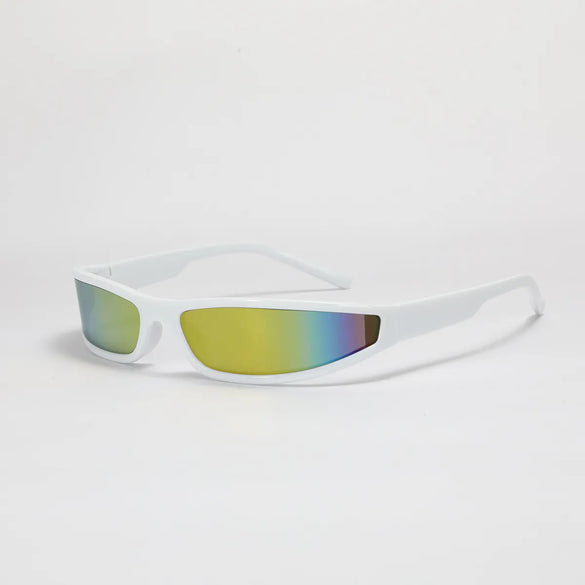 Y2k Streetwear Geometric Ac Square Full Frame Glasses