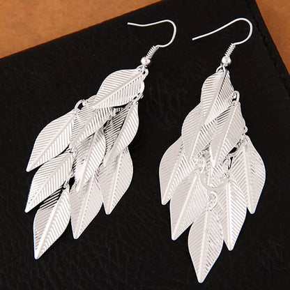 Yi Wu Jewelry New Fashion Leaf Earrings For Women