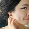 Red Cherry Earrings Diamond Cherry Earrings Earrings Accessories Wholesale
