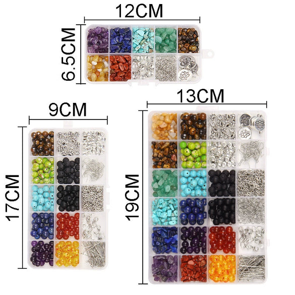 Yoga Energy Bracelet Stone Beaded Irregular Crystal Accessories Diy Jewelry