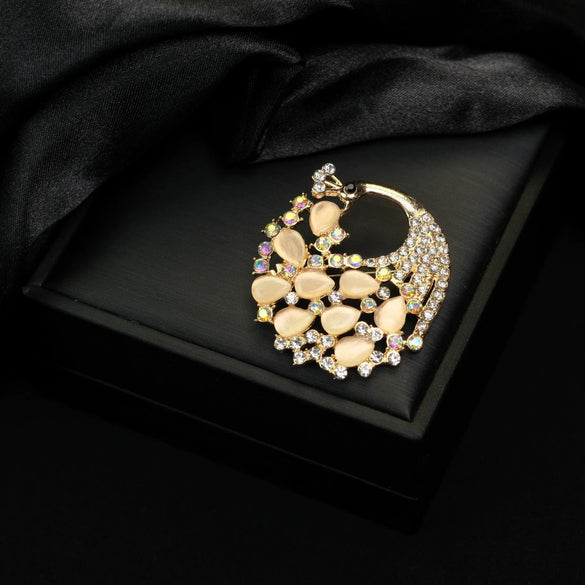 Zinc Alloy Animal Bow Silk Towel Buckle Coat Belt Buckle Electroplated Fashion Clothing Accessory Brooch