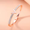 Zinc Alloy Animal Style Electroplated Open Bracelet For Women