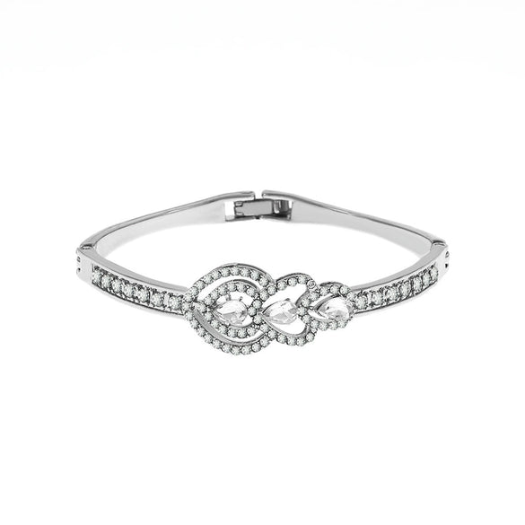 Zinc Alloy Animal Style Electroplated Open Bracelet For Women