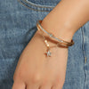 Zinc Alloy Animal Style Electroplated Open Bracelet For Women