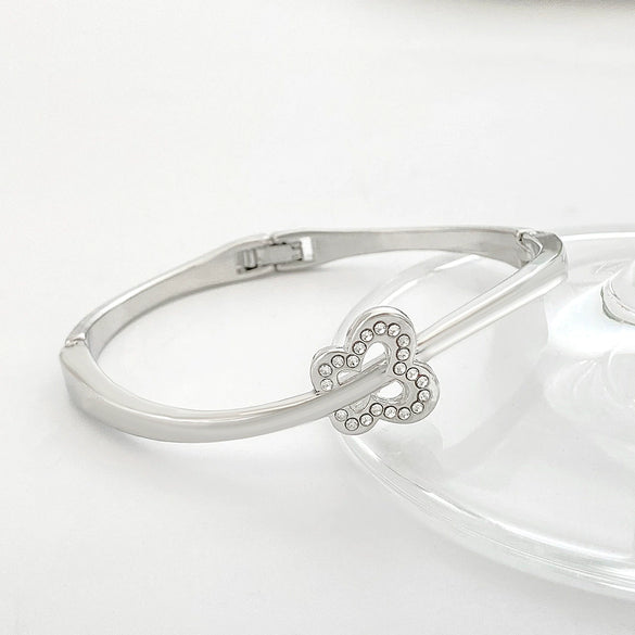 Zinc Alloy Animal Style Electroplated Open Bracelet For Women