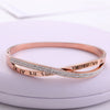 Zinc Alloy Animal Style Electroplated Open Bracelet For Women