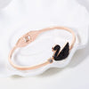 Zinc Alloy Animal Style Electroplated Open Bracelet For Women