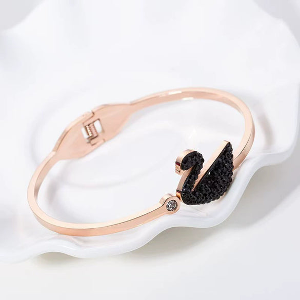Zinc Alloy Animal Style Electroplated Open Bracelet For Women