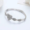 Zinc Alloy Animal Style Electroplated Open Bracelet For Women