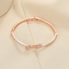 Zinc Alloy Animal Style Electroplated Open Bracelet For Women
